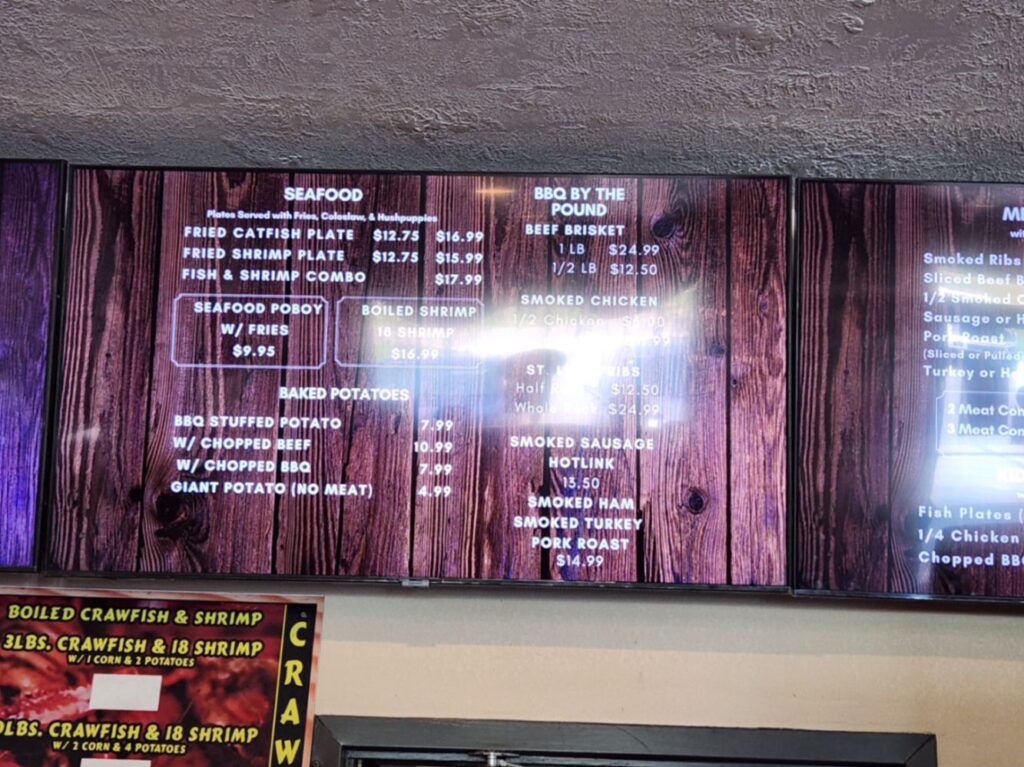The Hickory Smoke House Leesville Menu 4