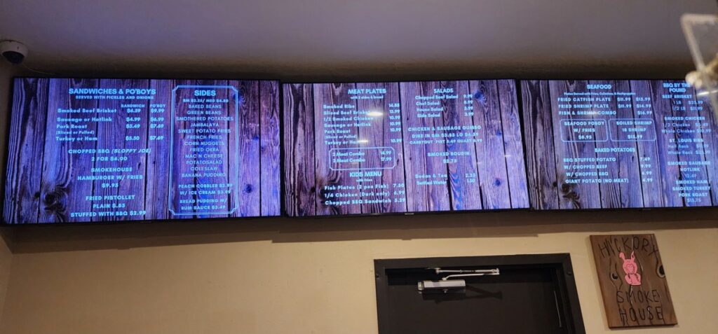 The Hickory Smoke House Leesville Menu 6